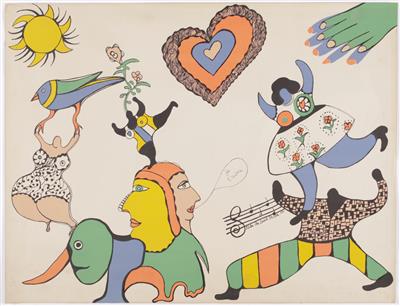 Niki de Saint-Phalle * - Paintings