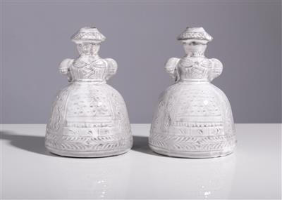 Paar Figurengefäße, Hallstätter Keramik, 20. Jahrhundert - Antiques and art
