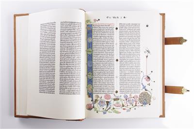 Gutenberg BibelFaksimile-Ausgabe des Pergamentexemplars der Staatsbibliothek Preußischer Kulturbesitz Berlin - Arte e antiquariato