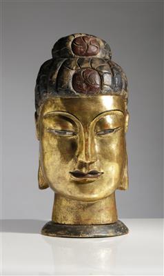 Großer Buddha Kopf - Arte e antiquariato