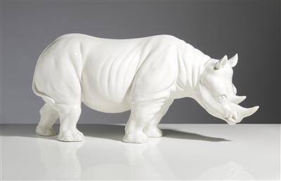 Großes Rhinozeros, 2o. Jahrhundert - Antiques and art
