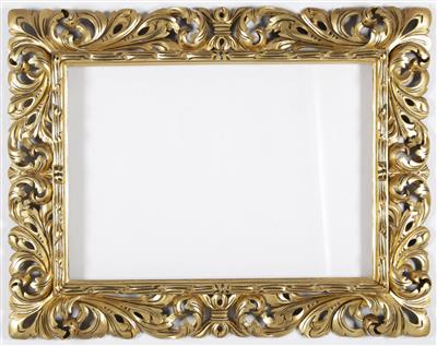 Spiegel- oder Bilderrahmen in Florentiner Art, um 1900 - Arte e antiquariato