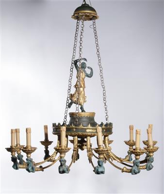 Großer Luster im Empirestil - Antiquitäten, Möbel & Teppiche