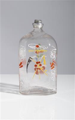Kleine Freudenthaler Branntweinflasche, 18. Jahrhundert - Arte e antiquariato