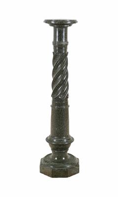 Serpentin Büsten- oder Blumensäule, 19. Jahrhundert - Antiquitäten, Möbel & Teppiche