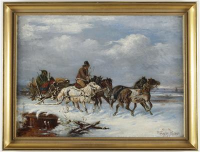 Ungarischer Maler um 1885 - Dipinti