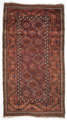 Antiker Belutsch Teppich, ca. 172 x 99 cm, Nordostpersien (Iran), um 1900 - Kunst & Antiquitäten