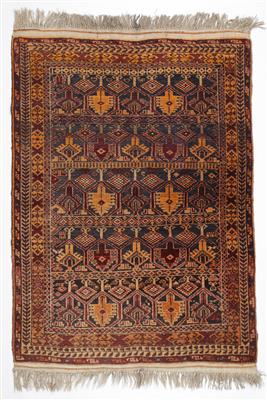 Belutsch Teppich, ca. 140 x 100 cm, Afghanistan, 2. Hälfte 20. Jahrhundert - Kunst & Antiquitäten