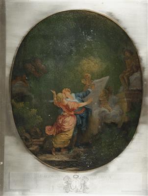 Silberplatte, nach Jean Honore Fragonard - Arte e antiquariato