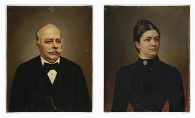 Maler des 19. Jahrhunderts, 2 Bilder - Bilder