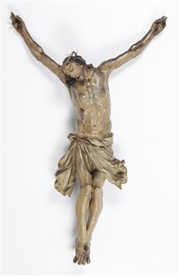 Barockes Kruzifix, Alpenländisch, 18. Jahrhundert - Arte e antiquariato
