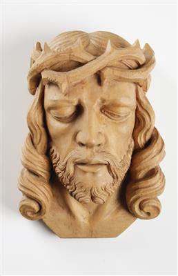 Haupt Jesus Christi mit Dornenkrone, 20. Jahrhundert - Kunst, Antiquitäten & Weihnachtskrippen