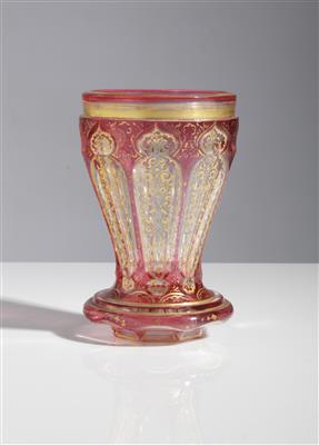 Sockelbecher, Böhmen, um 1840 - Antiques and art