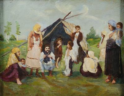 Ungarischer Maler, 1. Hälfte 20. Jahrhundert - Dipinti