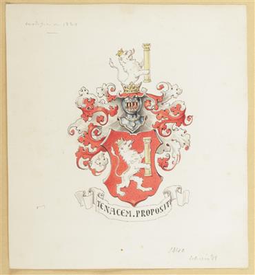 Wappendarstellung, 19. Jahrhundert - Obrazy