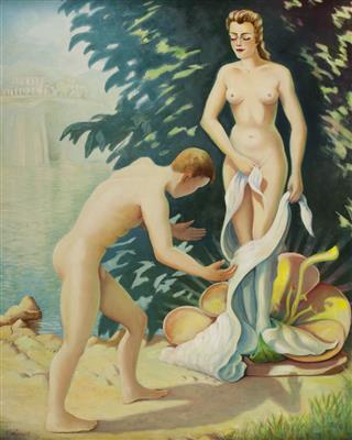 K. Schüssler, um 1950 - Paintings