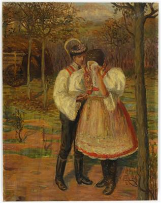 Wohl ungarischer Maler, 1. Hälfte 20. Jahrhundert - Dipinti