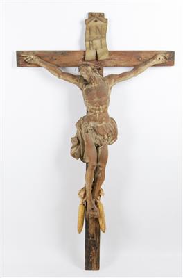 Kruzifix, Alpenländisch, 18. Jahrhundert - Antiquariato e mobili