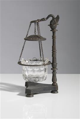 Kleine Schale in Form einer Zuglampe, nach Karl Friedrich Schinkel (1781-1844), Berlin, um 1820 - Arte e antiquariato