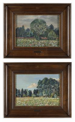 Wilhelm Hans Braun, 2 Bilder: - Paintings