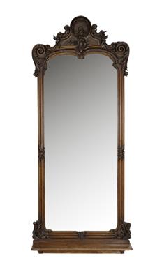 Großer neobarocker Stand-Spiegelrahmen, Ende 19. Jahrhundert - Antiques and art