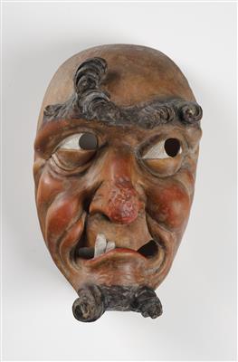 Tiroler Perchten Maske, Mitte 20. Jahrhundert - Antiques and art