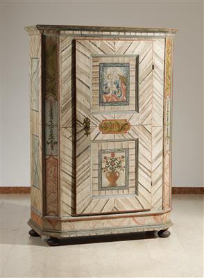 Oberösterreichischer Bauernkasten, um 1800 - Möbel & Antiquitäten