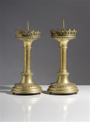 Paar Altar Kerzenleuchter, 19. Jahrhundert - Arte e antiquariato
