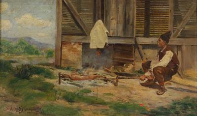 Wohl ungarischer Maler um 1916 - Paintings