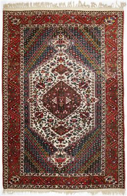 Antiker Bachtiar Teppich, ca. 210 x 139 cm, Südpersien (Iran), 1. Drittel 20. Jahrhundert - Antiques and art