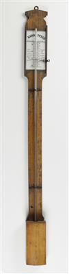 Biedermeier Barometer, um 1830/50 - Umění a starožitnosti