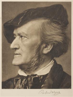 Portrait des Komponisten Richard Wagner (1813-1883) - Antiquitäten, Möbel & Teppiche