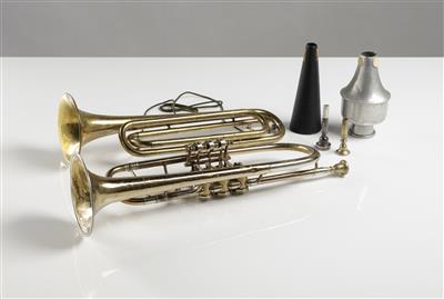Trompete, Fa. Musica, Steyr - Antiquitäten, Möbel & Teppiche