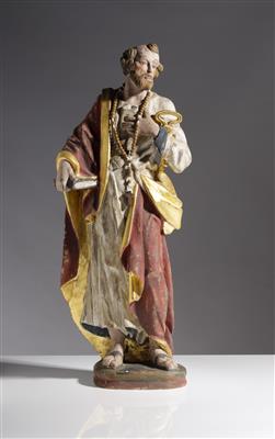 Heiliger Apostel Petrus im Barockstil, 20. Jahrhundert - Umění a starožitnosti