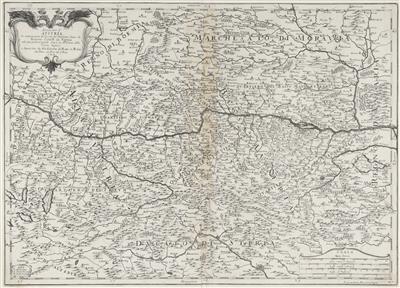 Landkarte von Österreich, 1684 - Kunst & Antiquitäten