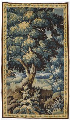 Verdure Tapisserie, ca. 230 x 134 cm, Frankreich, 18. Jahrhundert - Umění a starožitnosti