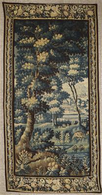 Verdure Tapisserie, ca. 290 x 146 cm, Frankreich, 18. Jahrhundert - Umění a starožitnosti