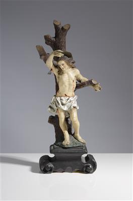 Heiliger Sebastian, oberösterreichischer Kulturkreis, 19. Jahrhundert - Arte e antiquariato