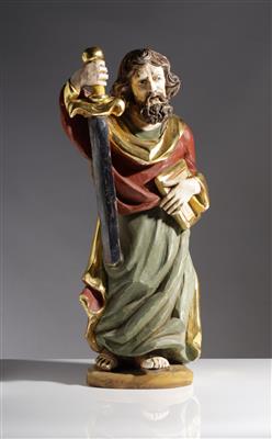 Heiliger Apostel Paulus im Barockstil, 20. Jahrhundert - Umění a starožitnosti