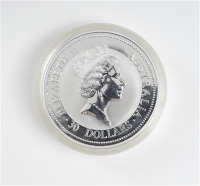 Silbermünze 30 Dollars - Umění a starožitnosti