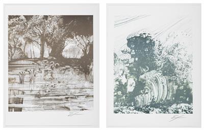 Ernst Fuchs *, 2 Bilder: - Paintings