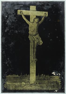 Christus am Golgotha Hügel, wohl Johann Kinderman um 1850 - Kunst & Antiquitäten