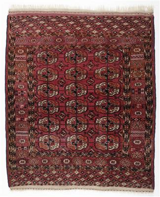 Antiker Tekke Herdteppich, ca. 113 x 100 cm, Turkmenistan, um 1900 - Antiquitäten, Möbel & Teppiche