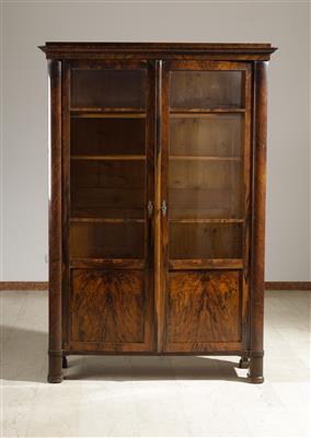 Biedermeier Büchervitrine, um 1830 - Antiquitäten, Möbel & Teppiche