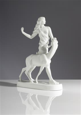 Diana, Entwurf Ferdinand Opitz (1885-1960) um 1934, Porzellanmanufaktur Augarten, Wien, 2. Hälfte 20. Jahrhundert - Antiquitäten, Möbel & Teppiche
