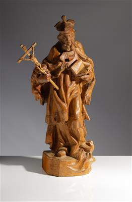 Heiliger Johannes von Nepomuk im Barockstil, 20. Jahrhundert - Umění a starožitnosti