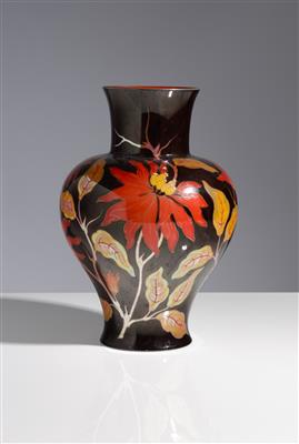 Japonisierende Vase, Zsolnay, Ungarn - Antiques and art