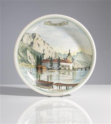 Schale "Schloss Orth", Gmundner Keramik - Arte e antiquariato