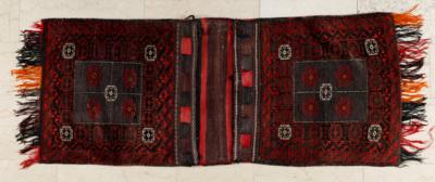 Belutsch Doppeltasche, ca. 166 x 68 cm, Afghanistan, 2. Hälfte 20. Jahrhundert - Antiques and art