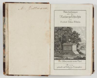Buch: Unterhaltungen aus der Naturgeschichte - Küchengewächse und Obst, Wien, 1815 - Antiquitäten, Möbel & Teppiche